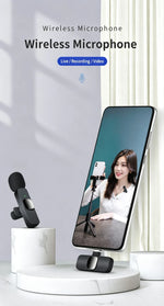 Wireless Lavalier Microphone – Clip-On Mic for Content Creators