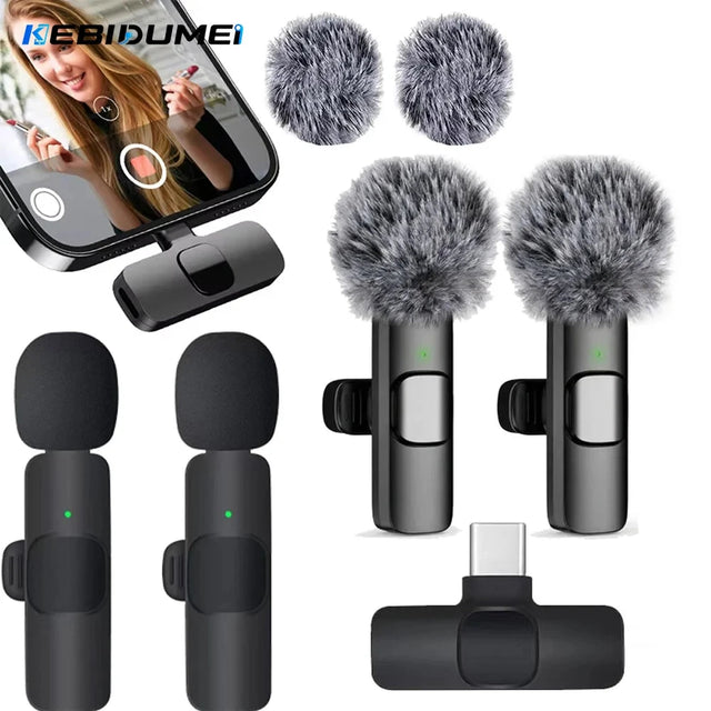 Wireless Lavalier Microphone – Clip-On Mic for Content Creators