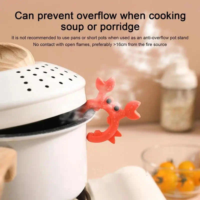 Crab Silicone Utensil Rest